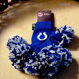 COPY - New Spirit Fingerz Colts Womens Gloves NFL NWT